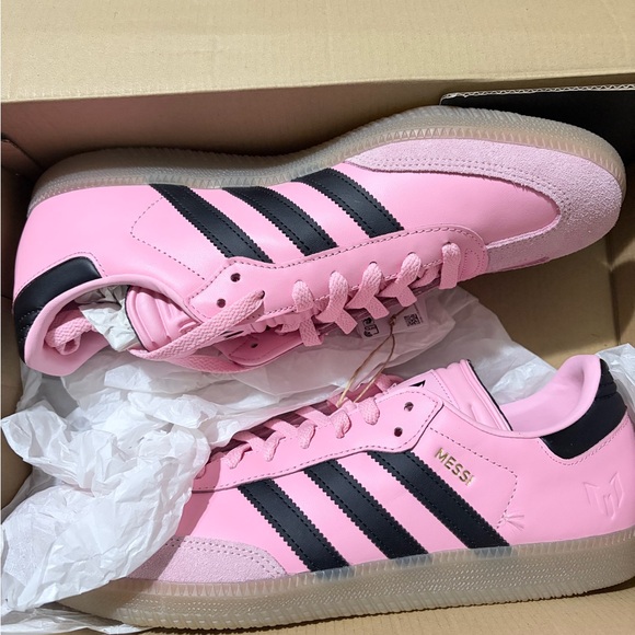 Size 11.5 - Lionel Messi x adidas Samba Inter Miami CF - Debossed Home Kit - Picture 2 of 4